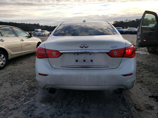 JN1EV7AP8HM733965 - 2017 INFINITI Q50 PREMIUM WHITE photo 6