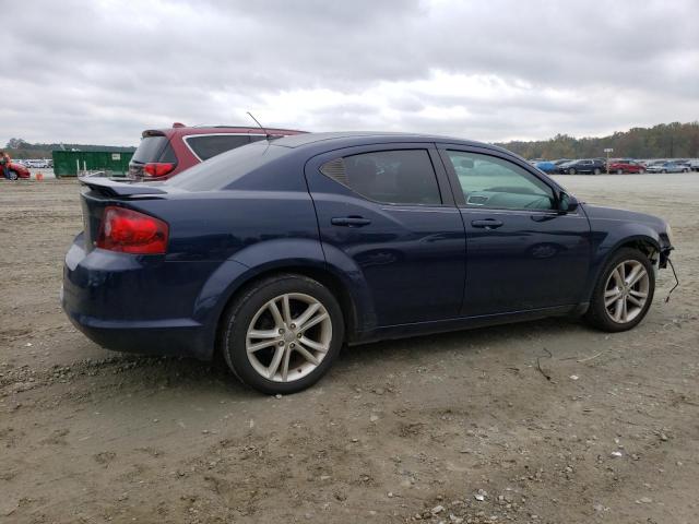 1C3CDZCB2DN742710 - 2013 DODGE AVENGER SXT BLUE photo 3