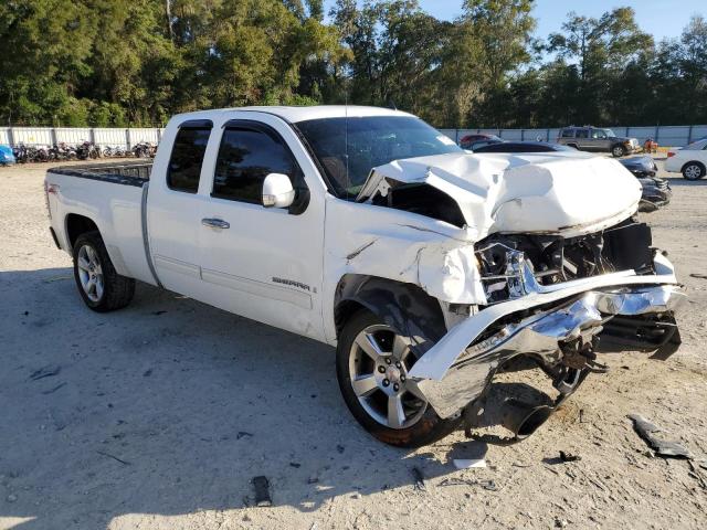 1GTEK19J58Z236801 - 2008 GMC SIERRA K1500 WHITE photo 4