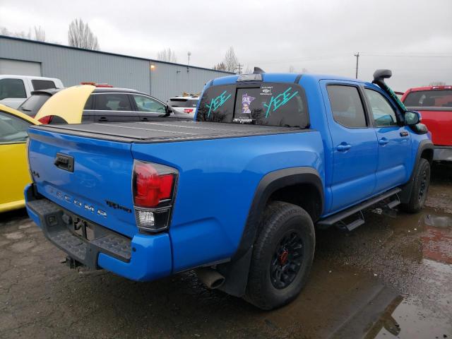 5TFCZ5AN3KX186153 - 2019 TOYOTA TACOMA DOUBLE CAB 蓝色 照片 3