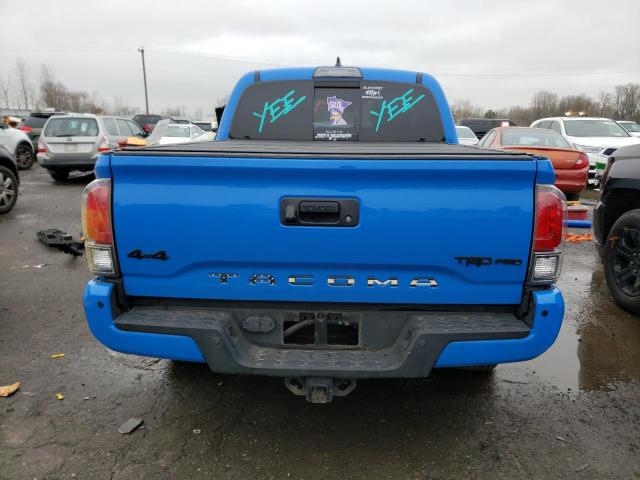 5TFCZ5AN3KX186153 - 2019 TOYOTA TACOMA DOUBLE CAB 蓝色 照片 6