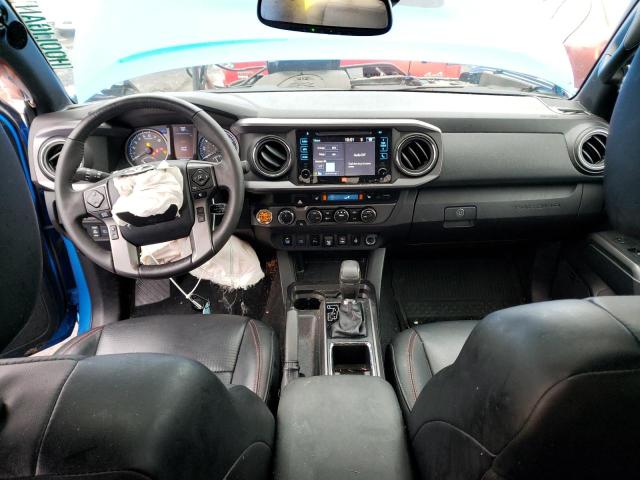 5TFCZ5AN3KX186153 - 2019 TOYOTA TACOMA DOUBLE CAB 蓝色 照片 8