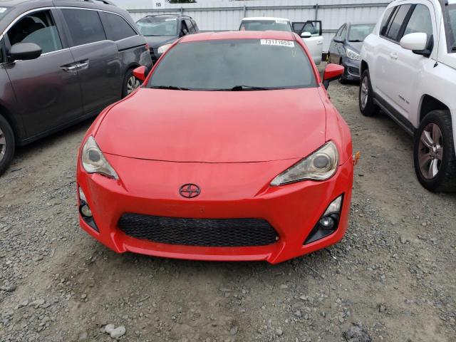 JF1ZNAA18G8704227 - 2016 TOYOTA SCION FR-S RED photo 5