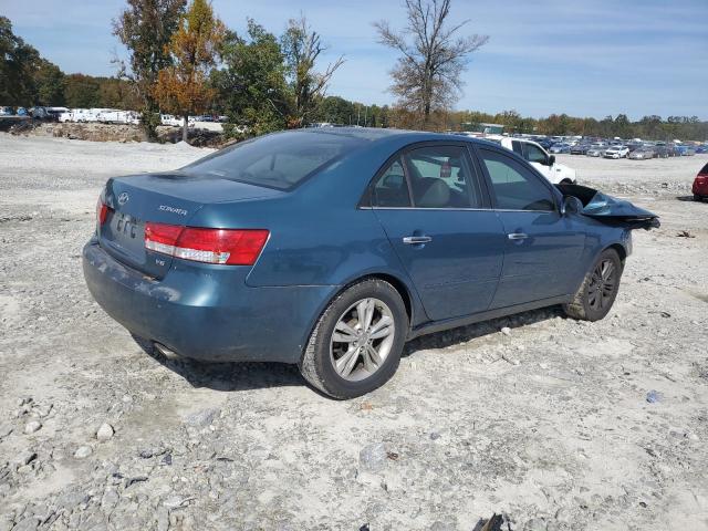 5NPEU46F86H108486 - 2006 HYUNDAI SONATA GLS BLUE photo 3