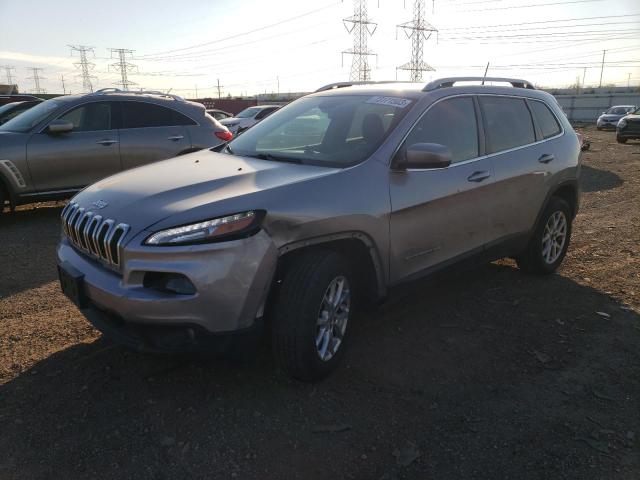 1C4PJMCS6GW283186 - 2016 JEEP CHEROKEE LATITUDE SILVER photo 1