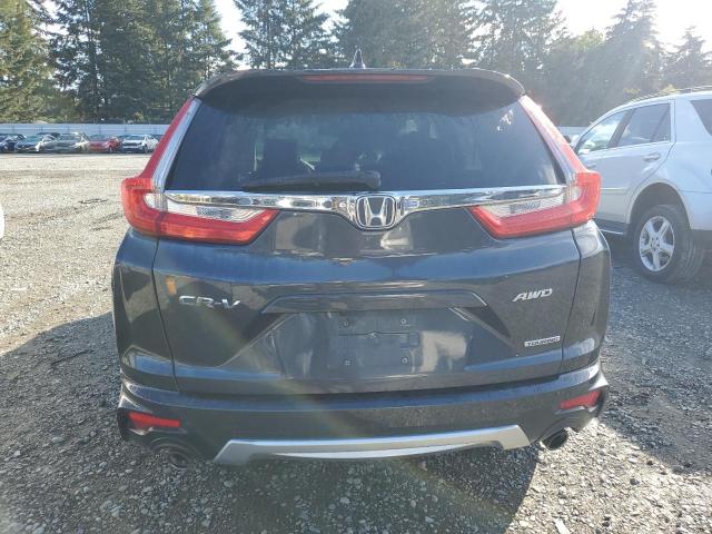 2HKRW2H90HH632354 - 2017 HONDA CR-V TOURING CHARCOAL photo 6