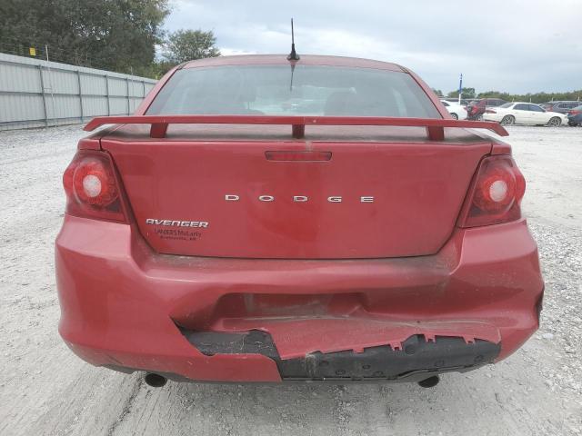 1C3CDZAG5DN541821 - 2013 DODGE AVENGER SE RED photo 6