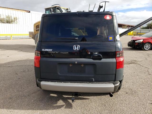 5J6YH17378L010479 - 2008 HONDA ELEMENT LX BLACK photo 6