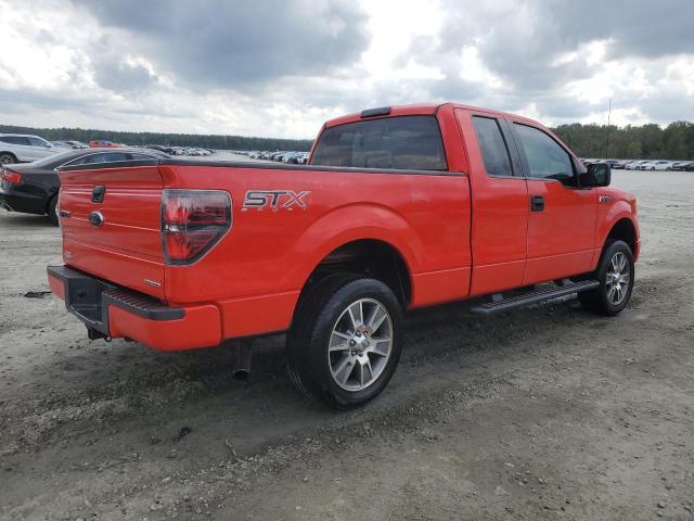 1FTFX1CF4EFB06922 - 2014 FORD F150 SUPER CAB RED photo 3