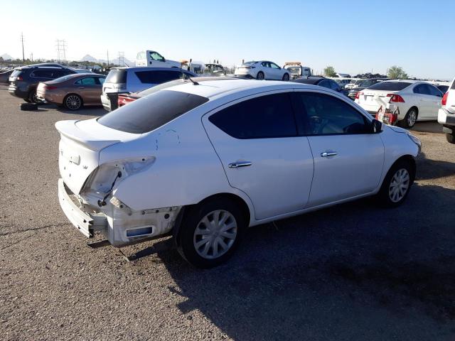 3N1CN7AP6JL851438 - 2018 NISSAN VERSA S WHITE photo 3