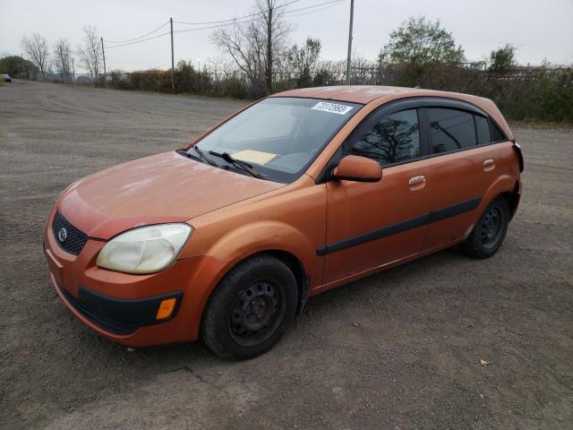 KNADE163566179200 - 2006 KIA RIO 5 ORANGE photo 1