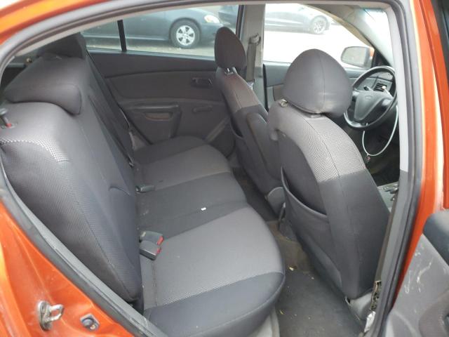 KNADE163566179200 - 2006 KIA RIO 5 ORANGE photo 10