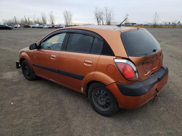 KNADE163566179200 - 2006 KIA RIO 5 ORANGE photo 2