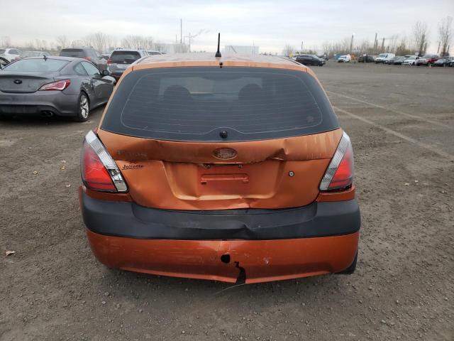 KNADE163566179200 - 2006 KIA RIO 5 ORANGE photo 6