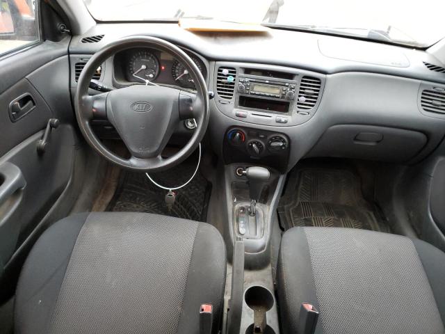 KNADE163566179200 - 2006 KIA RIO 5 ORANGE photo 8