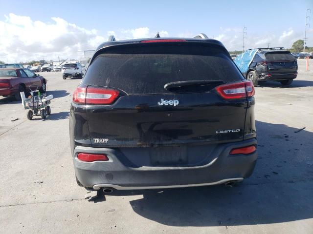 1C4PJLDSXEW312680 - 2014 JEEP CHEROKEE LIMITED BLACK photo 6