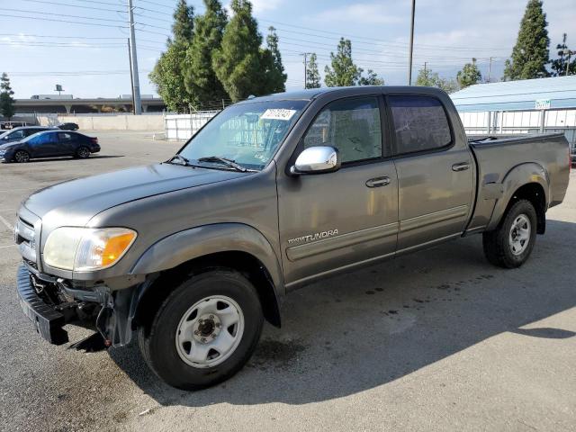 5TBET34186S506420 - 2006 TOYOTA TUNDRA DOUBLE CAB SR5 GRAY photo 1