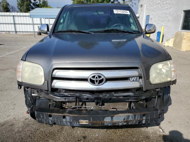 5TBET34186S506420 - 2006 TOYOTA TUNDRA DOUBLE CAB SR5 GRAY photo 5