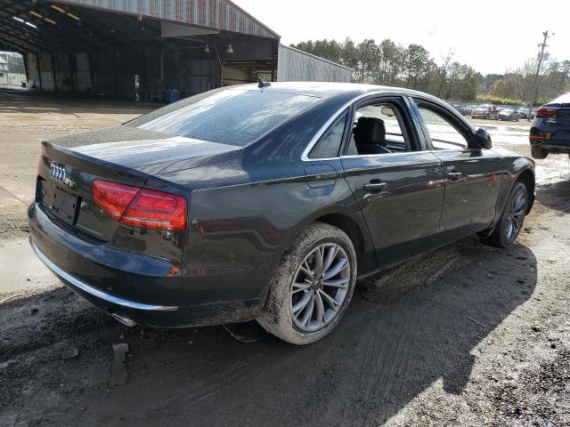 WAUAGAFD8DN006828 - 2013 AUDI A8 QUATTRO BLACK photo 3