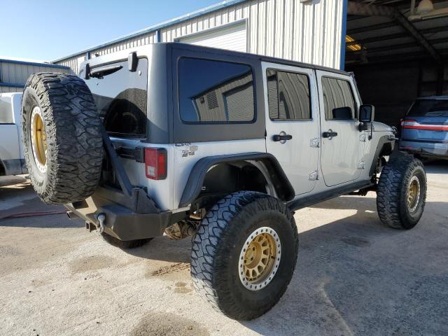 1J4BA3H15BL512630 - 2011 JEEP WRANGLER U SPORT SILVER photo 3