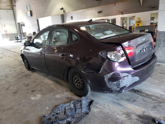 KMHDU46D99U669490 - 2009 HYUNDAI ELANTRA GLS BURGUNDY photo 2