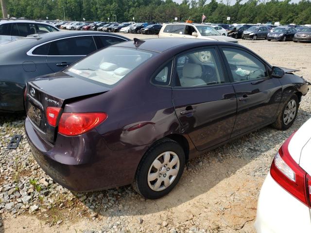 KMHDU46D99U669490 - 2009 HYUNDAI ELANTRA GLS BURGUNDY photo 3