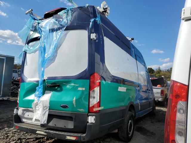 1FTBR3X84MKA89383 - 2021 FORD TRANSIT T-250 BLUE photo 3