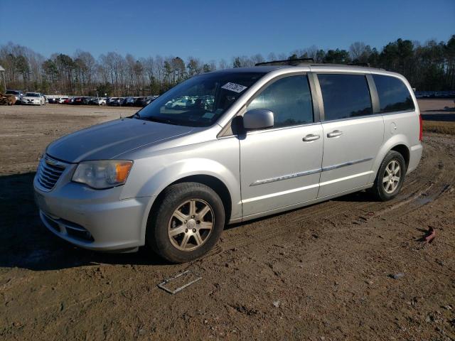 2C4RC1BG6CR303633 - 2012 CHRYSLER TOWN AND C TOURING SILVER photo 1