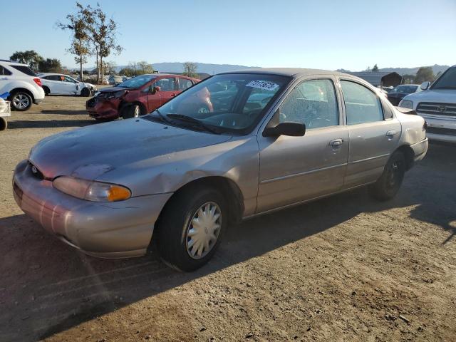 1FALP6535VK128458 - 1997 FORD CONTOUR BASE GOLD photo 1