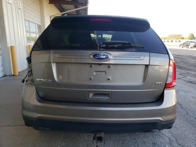 2FMDK3JC4DBC16665 - 2013 FORD EDGE SEL TAN photo 6