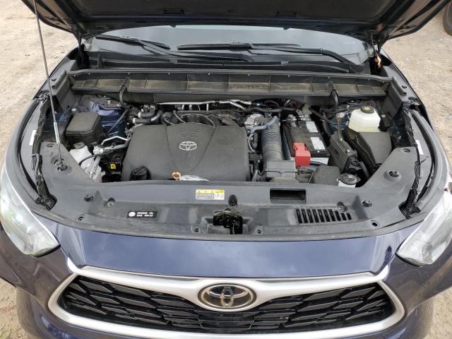 5TDGZRAH7NS546554 - 2022 TOYOTA HIGHLANDER XLE ლურჯი ფოტო 12