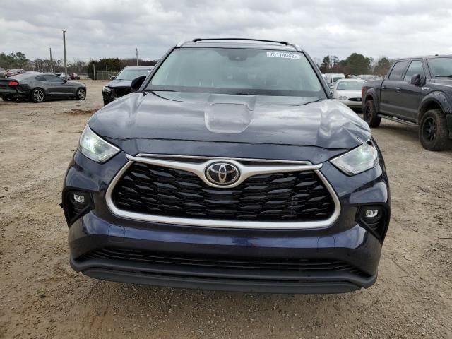5TDGZRAH7NS546554 - 2022 TOYOTA HIGHLANDER XLE ლურჯი ფოტო 5