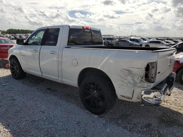 1D7RB1GP7AS225540 - 2010 DODGE RAM 1500 WHITE photo 2