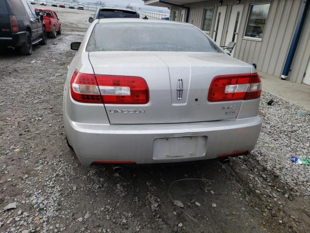 3LNHM28T37R637942 - 2007 LINCOLN MKZ SILVER photo 6