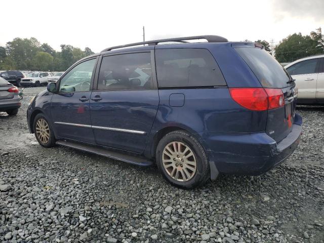 5TDZK22C87S076495 - 2007 TOYOTA SIENNA XLE BLUE photo 2