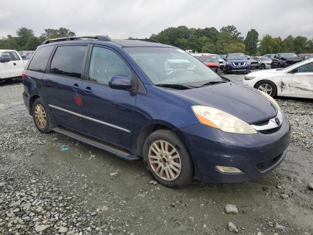 5TDZK22C87S076495 - 2007 TOYOTA SIENNA XLE BLUE photo 4