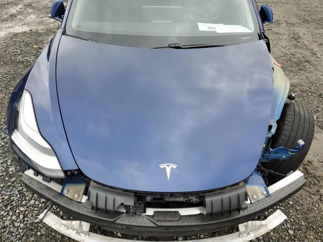 5YJ3E1EB8LF800601 - 2020 TESLA MODEL 3 BLUE photo 11