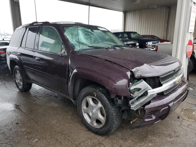 1GNDT13S482261926 - 2008 CHEVROLET TRAILBLAZE LS PURPLE photo 4