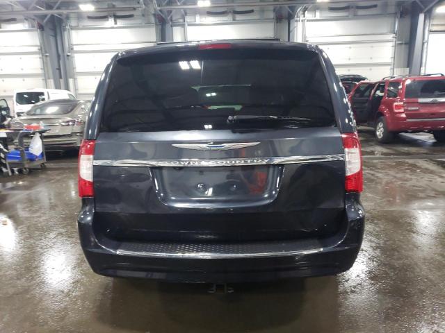 2C4RC1BG2ER332582 - 2014 CHRYSLER TOWN & COU TOURING BLUE photo 6
