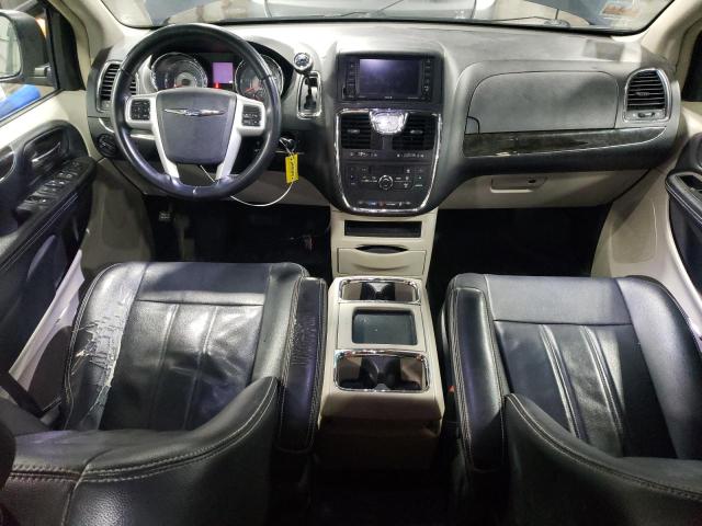 2C4RC1BG2ER332582 - 2014 CHRYSLER TOWN & COU TOURING BLUE photo 8