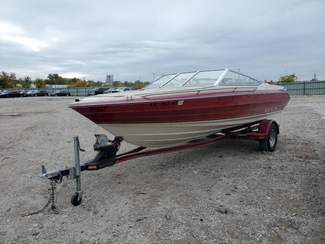 USHB48MNL990 - 1990 MAXU BOAT BURGUNDY photo 2