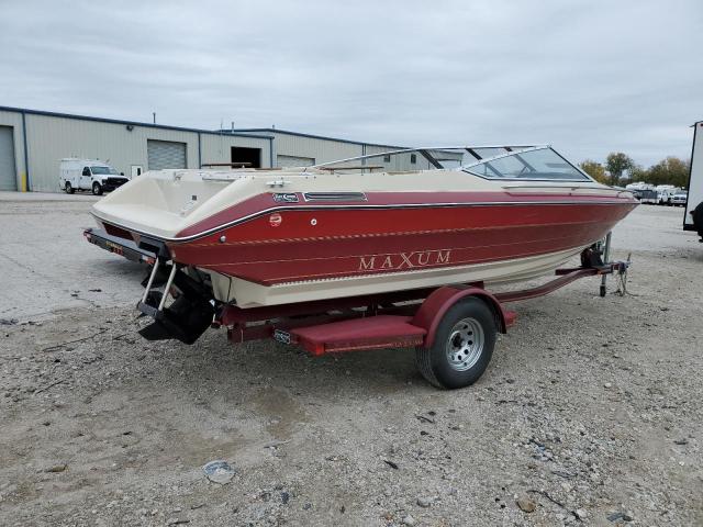 USHB48MNL990 - 1990 MAXU BOAT BURGUNDY photo 4