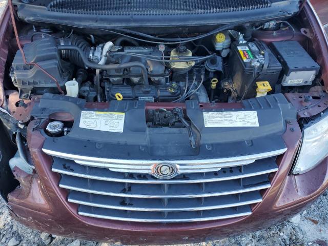 2A4GP54L67R200418 - 2007 CHRYSLER TOWN & COU TOURING მუქწითელი ფოტო 12