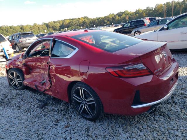 1HGCT2B01GA006439 - 2016 HONDA ACCORD TOURING RED photo 2