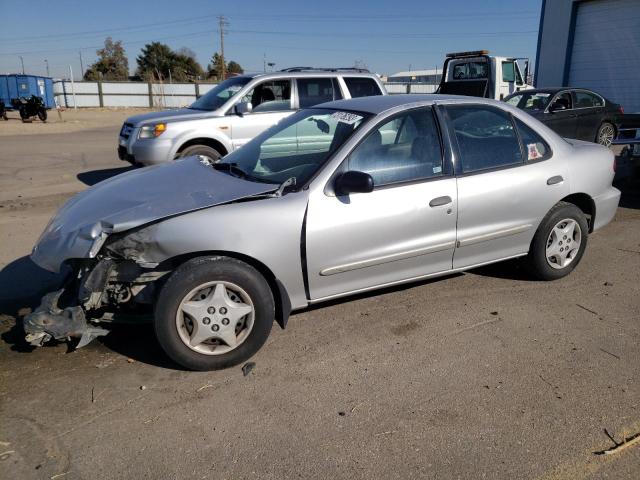 1G1JC524127425450 - 2002 CHEVROLET CAVALIER BASE SILVER photo 1