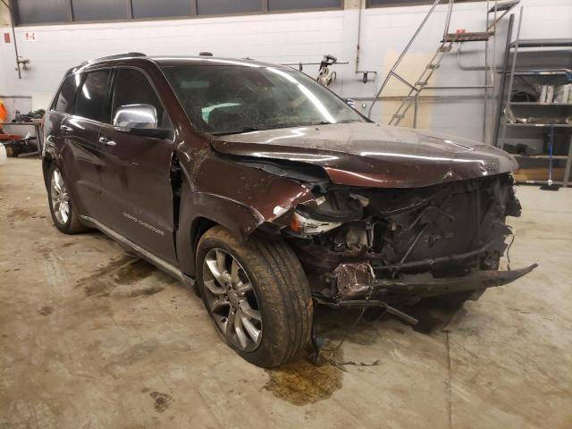 1C4RJFJT3EC523518 - 2014 JEEP GRAND CHER SUMMIT ბურგუნდია ფოტო 4