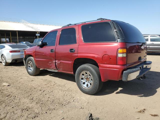 1GNEC13T11R145786 - 2001 CHEVROLET TAHOE C1500 RED photo 2