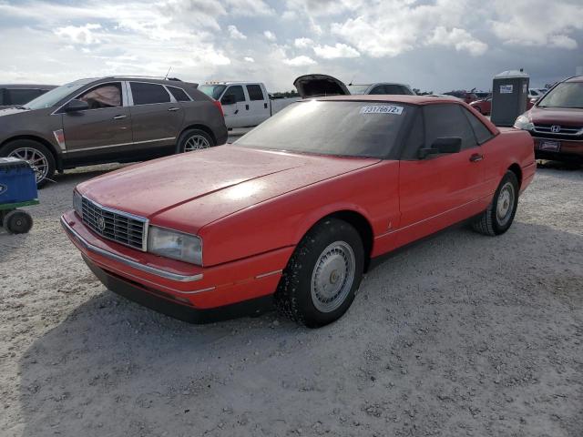 1G6VR317XJU102167 - 1988 CADILLAC ALLANTE RED photo 1