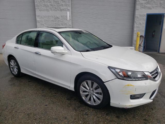 1HGCR3F83EA022563 - 2014 HONDA ACCORD EXL WHITE photo 4