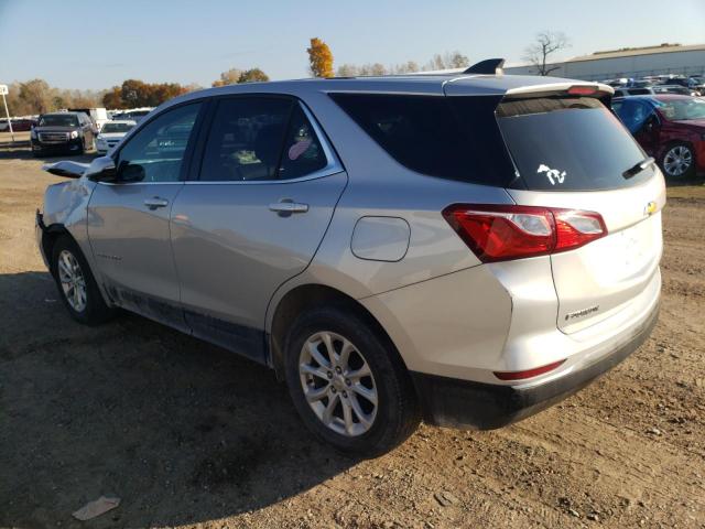 2GNAXTEV9K6254443 - 2019 CHEVROLET EQUINOX LT SILVER photo 2